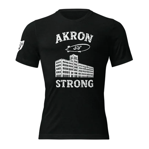 Akron Strong Tee, Black