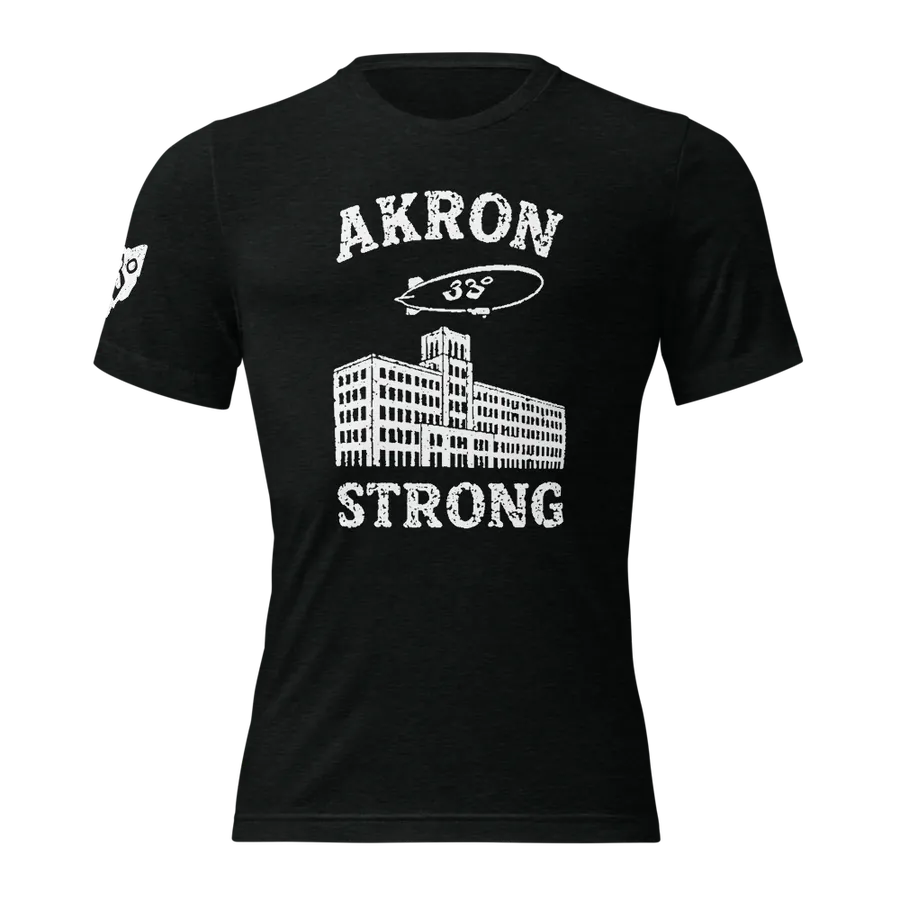 Akron Strong Tee, Black