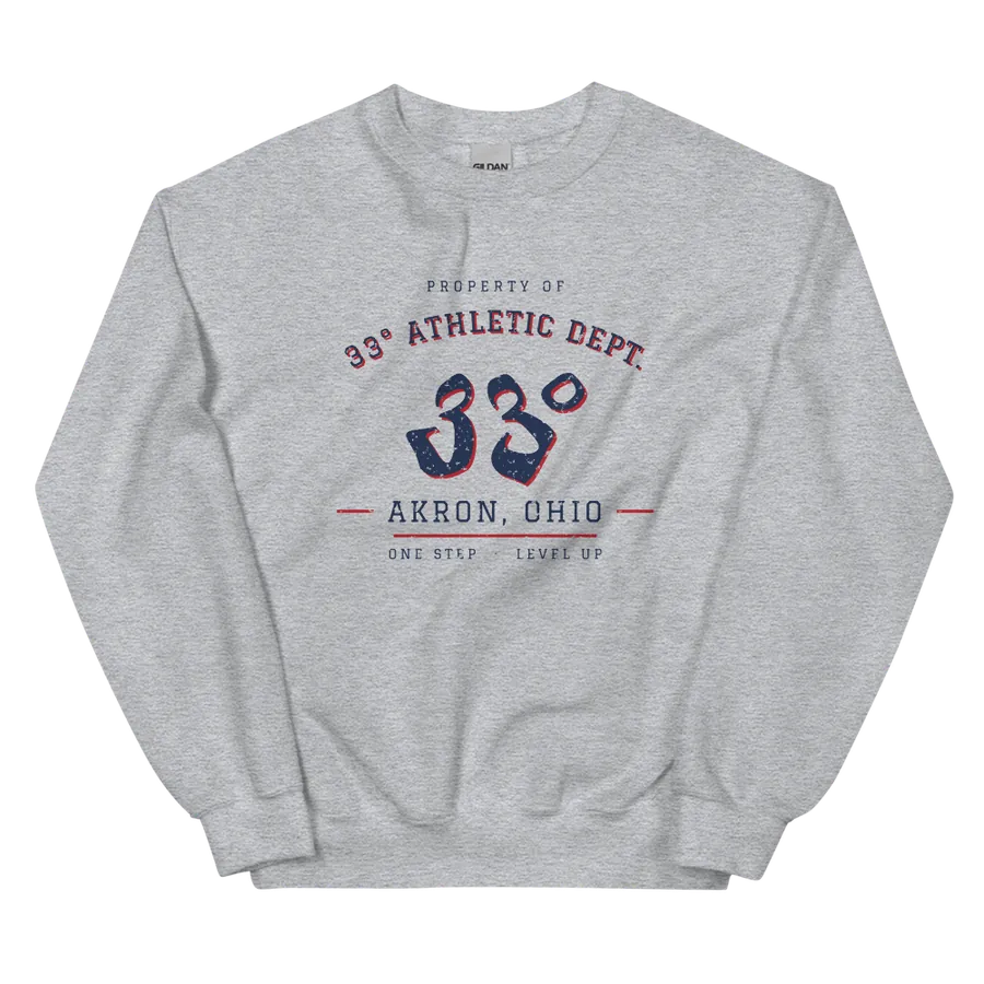 Athletic Dept. Crewneck, Sport Grey
