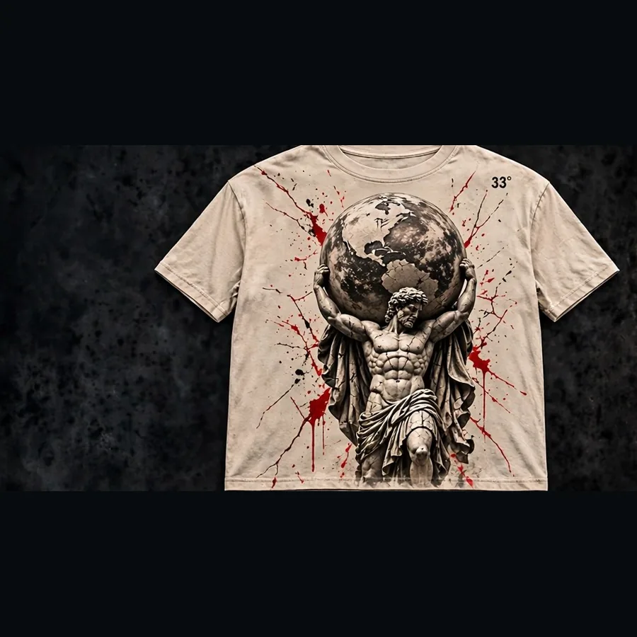 Atlas Tee, Bone