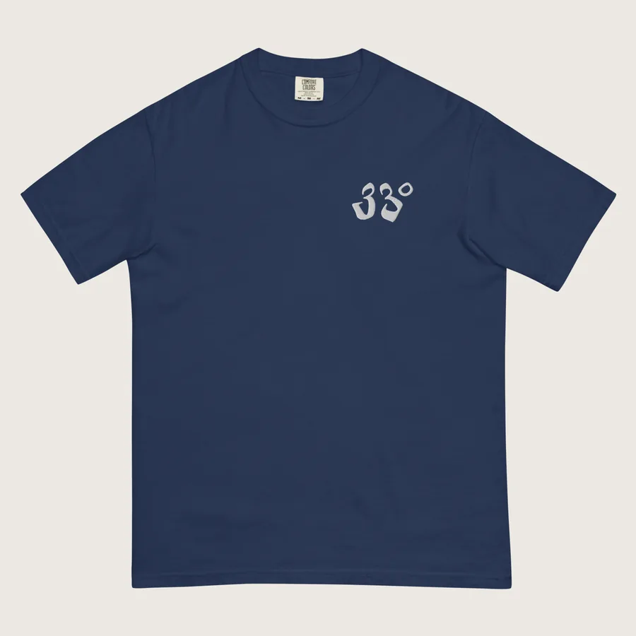 Embroidered Mark Tee – Navy, Navy
