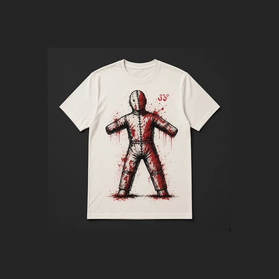 Grappling Dummy Tee, Bone