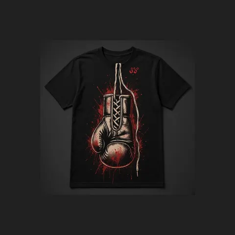 Hanging Glove Tee, Black