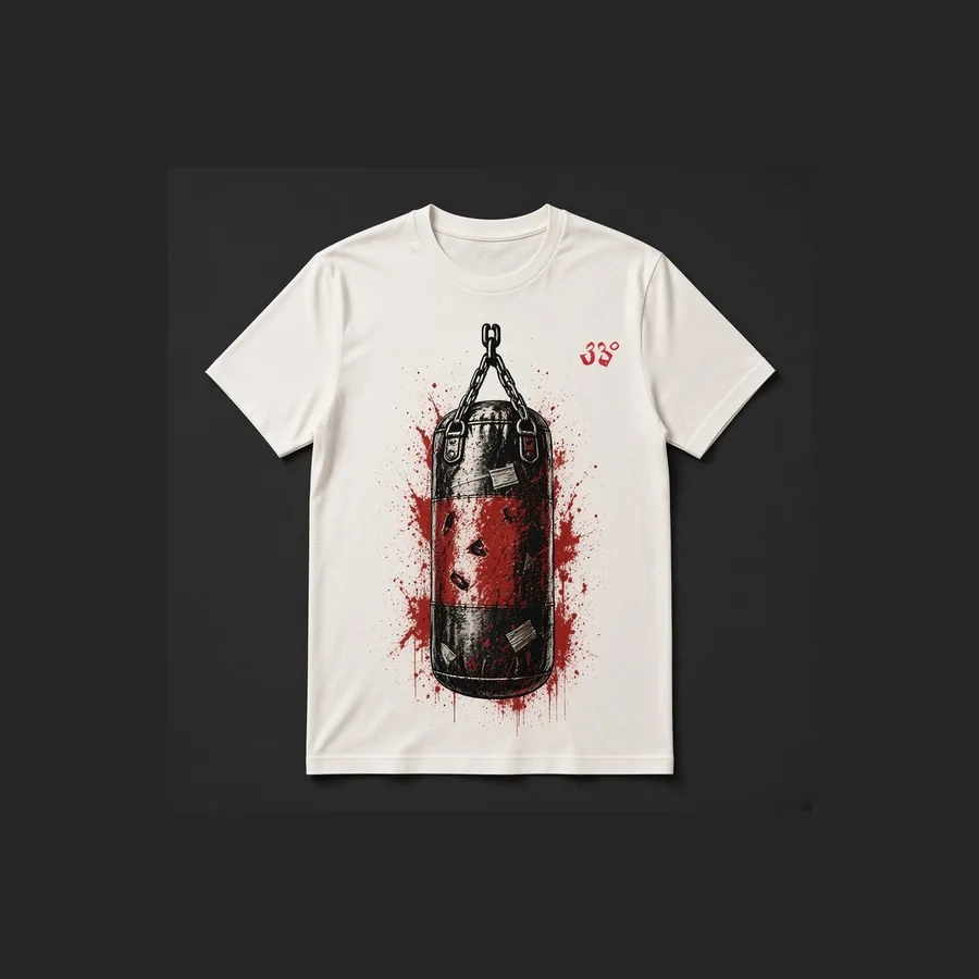 Heavy Bag Tee, Bone