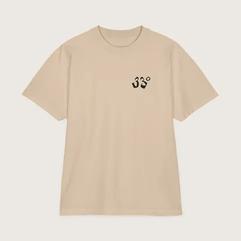 Heavyweight Mark Tee – Oatmeal, Oatmeal