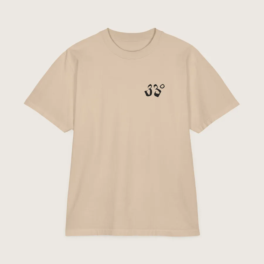 Heavyweight Mark Tee – Oatmeal, Oatmeal