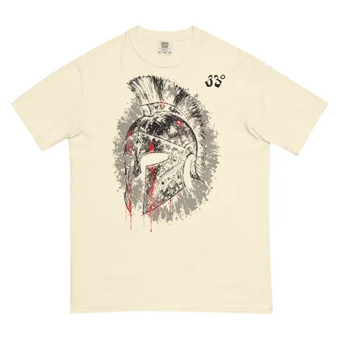 Helmet Tee, Bone
