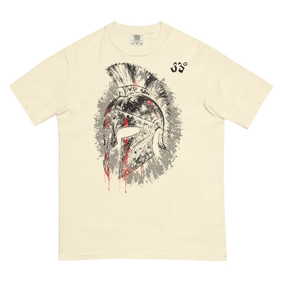 Helmet Tee, Bone
