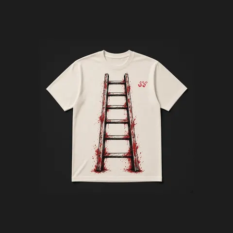 Ladder Tee, Bone