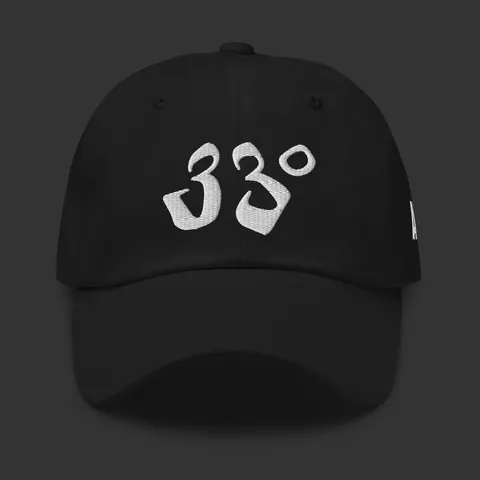 Mark Dad Hat – Black, Black