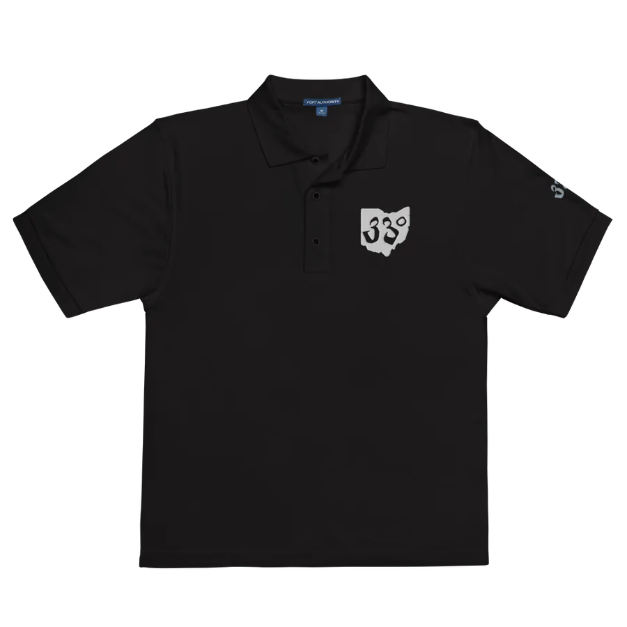 Ohio Badge Polo, Black