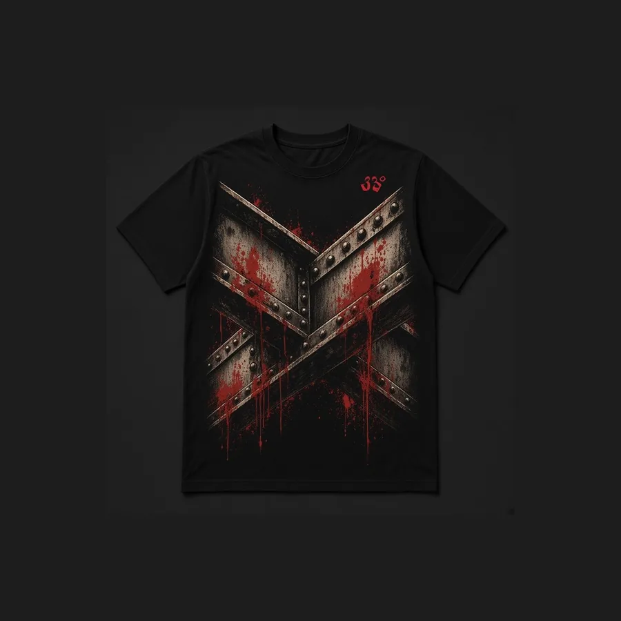 Rivets Tee, Black