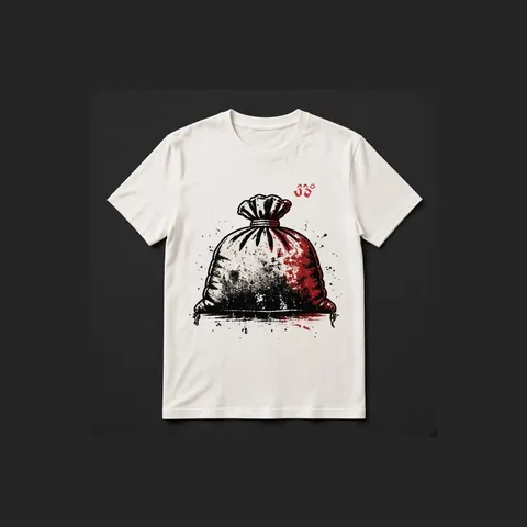 Sandbag Tee, Bone