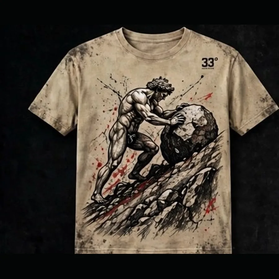 Sisyphus Tee, Bone