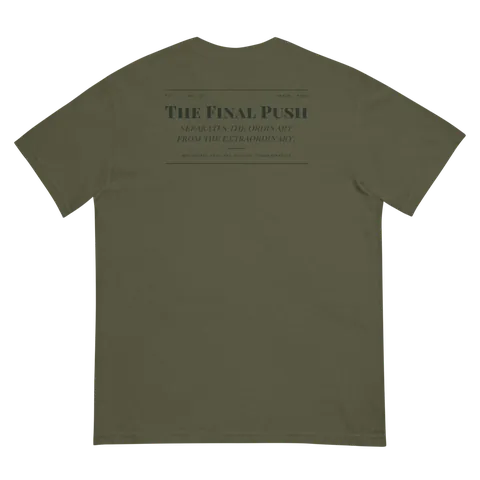 The Final Push Tee, Sage
