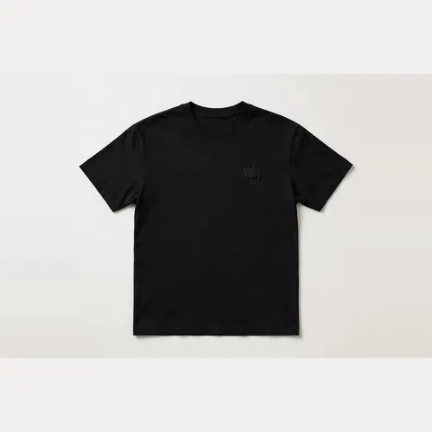 Tonal Fist Tee, Black on black