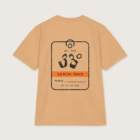 Tool Tag Max Heavyweight Tee, Khaki
