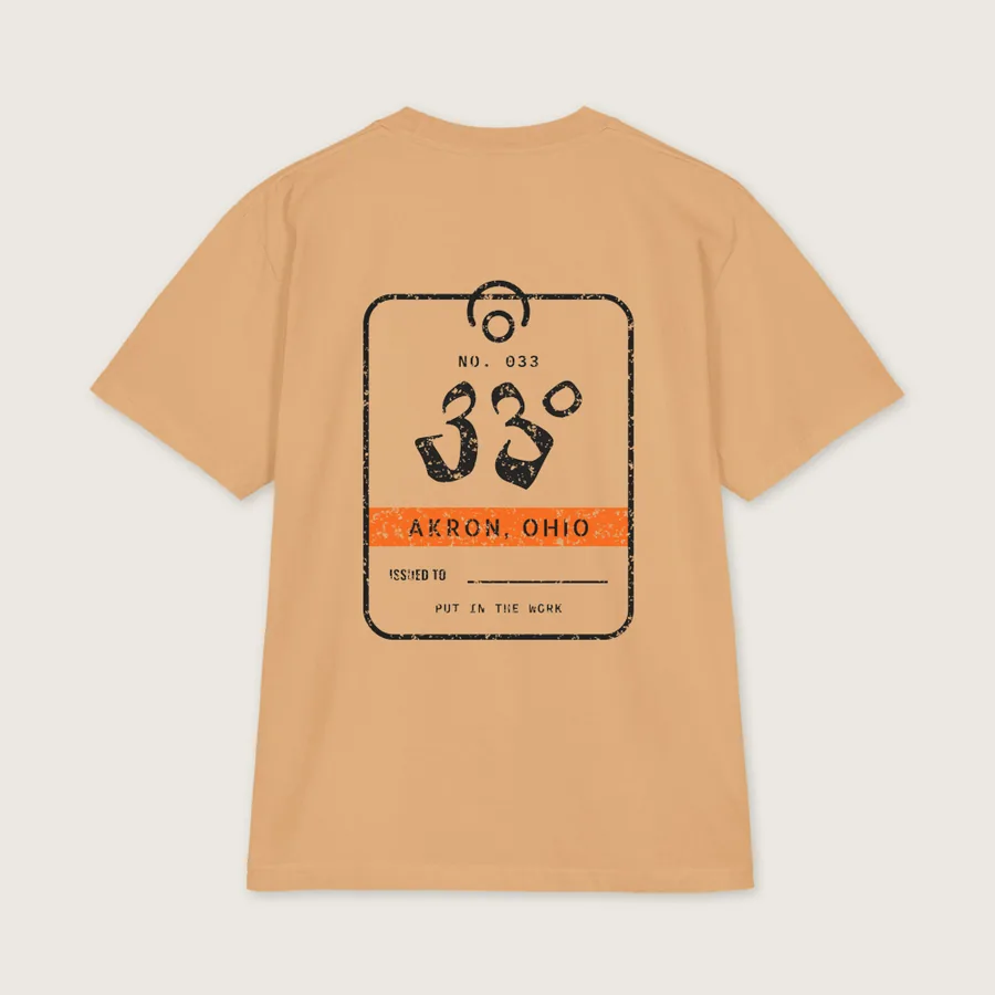 Tool Tag Max Heavyweight Tee, Khaki